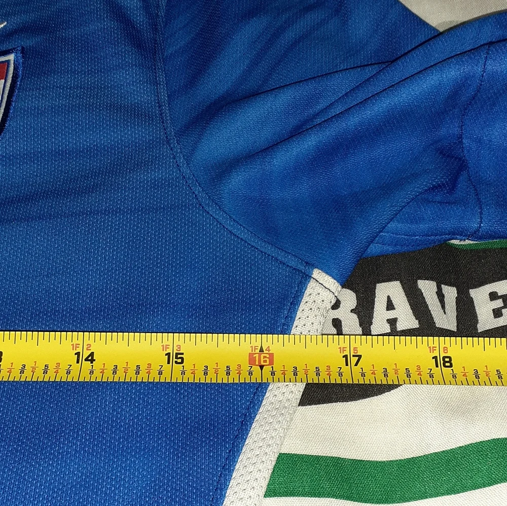 2015 Nike USA Womens Soccer Authentic Jersey US Olympics Olympic Games Vintage - Picture 7 of 9